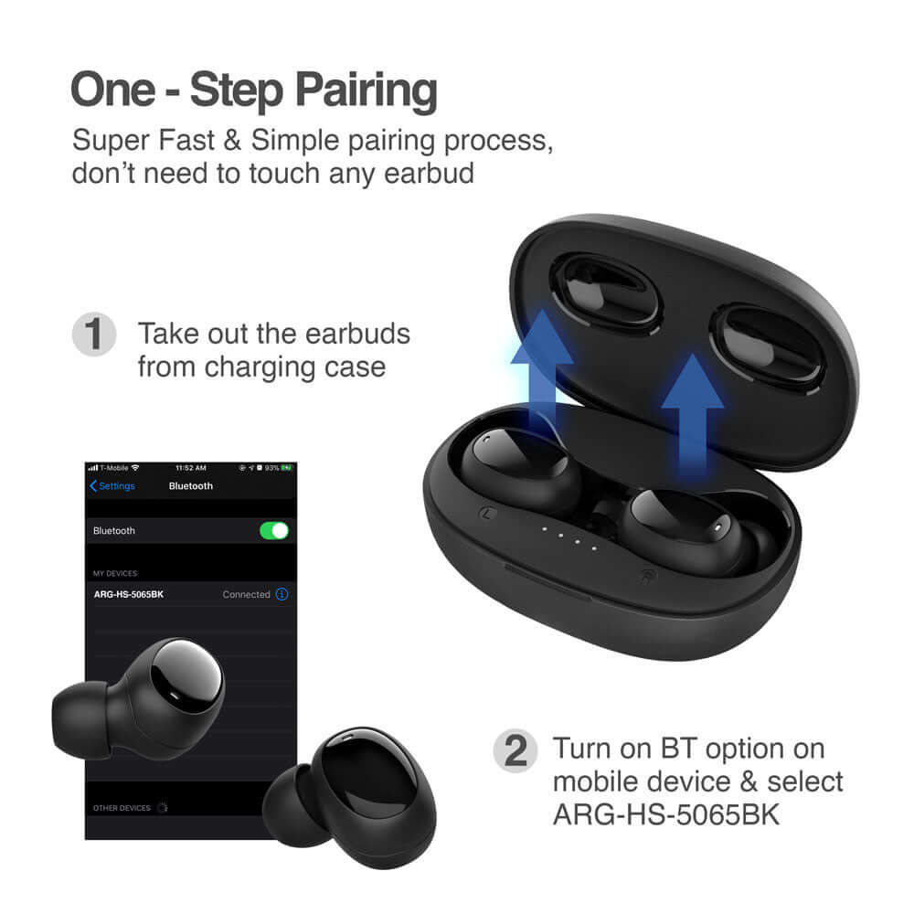 AUDIFONOS WIRELESS SKEIPODS E65 NEGRO