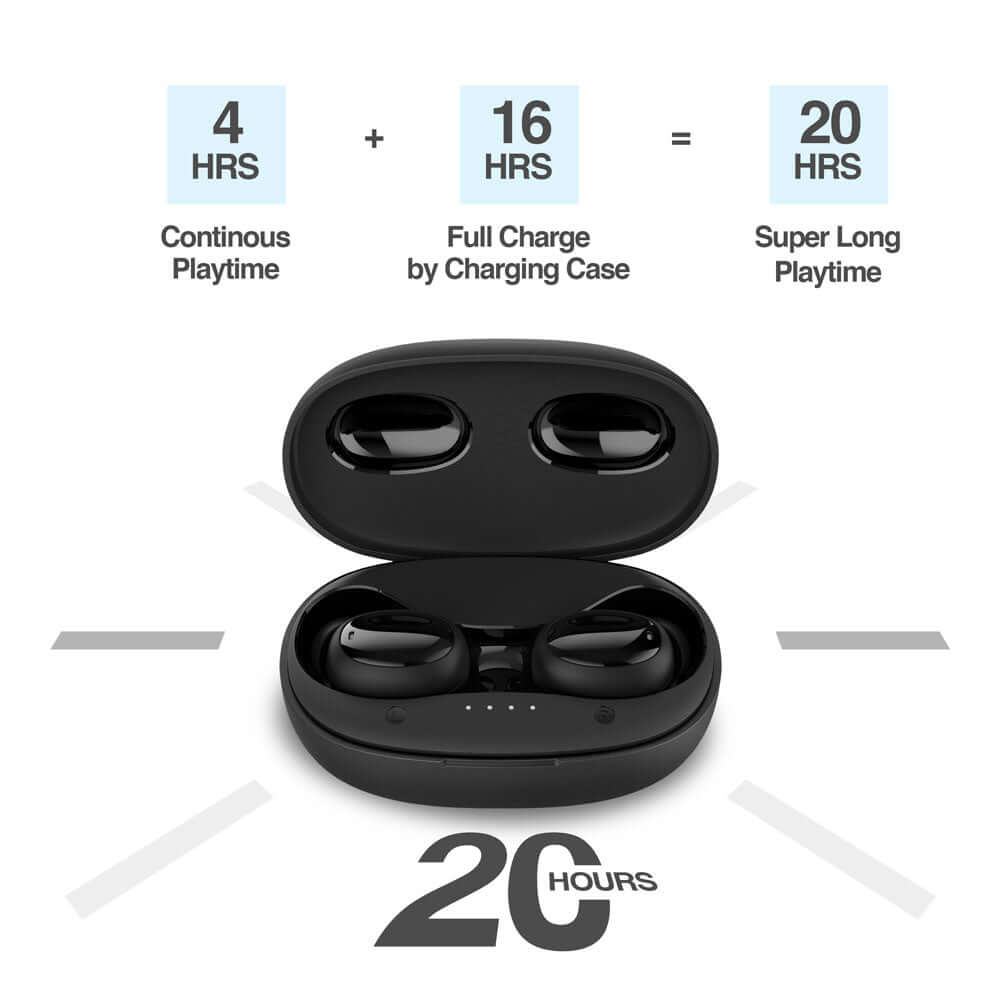 AUDIFONOS WIRELESS SKEIPODS E65 NEGRO