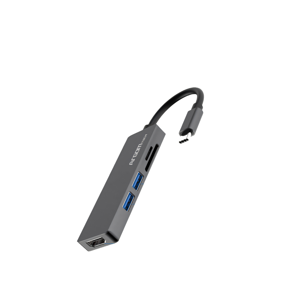 ADAPTADOR 5 EN 1 TIPO C HUB ONEAXESS