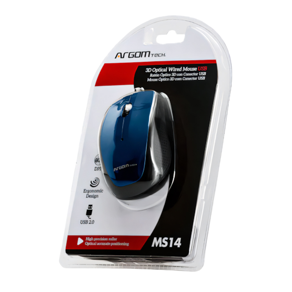 MOUSE ARGOM USB 3D