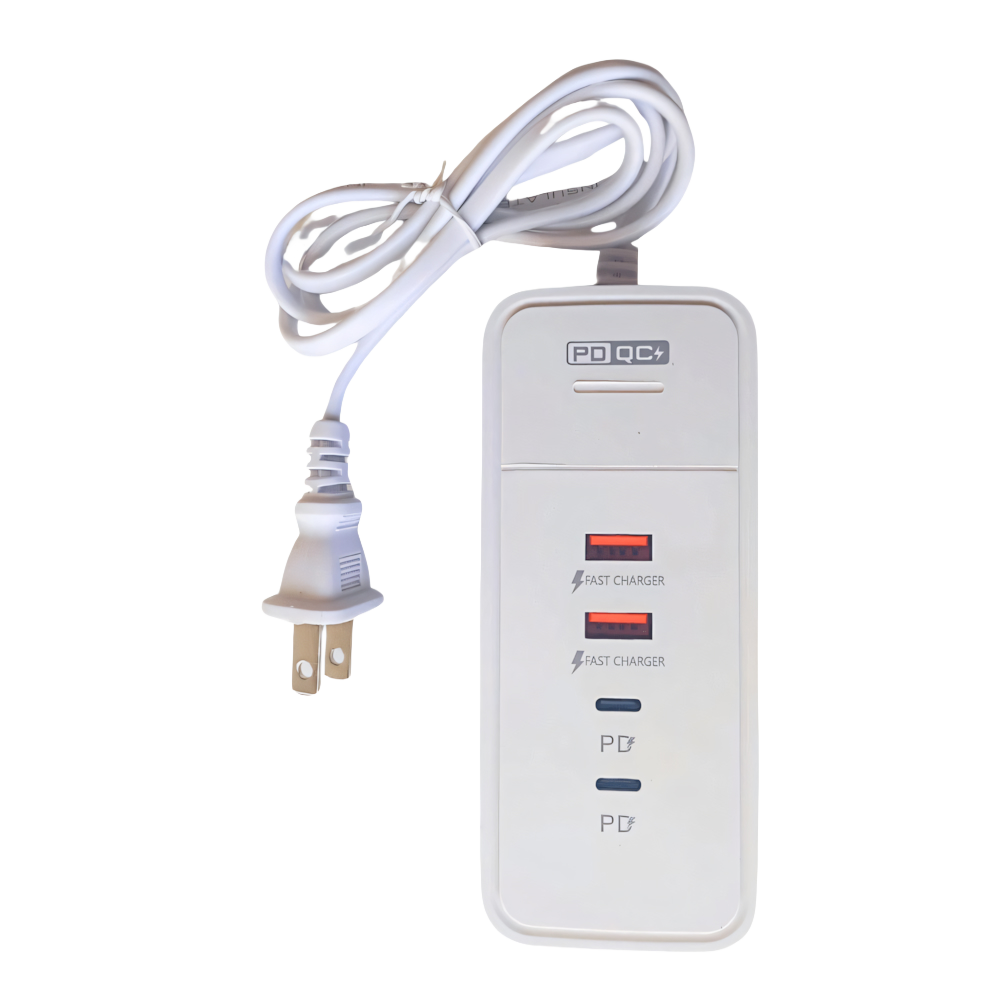 Cargador multiple 2USB-2PD