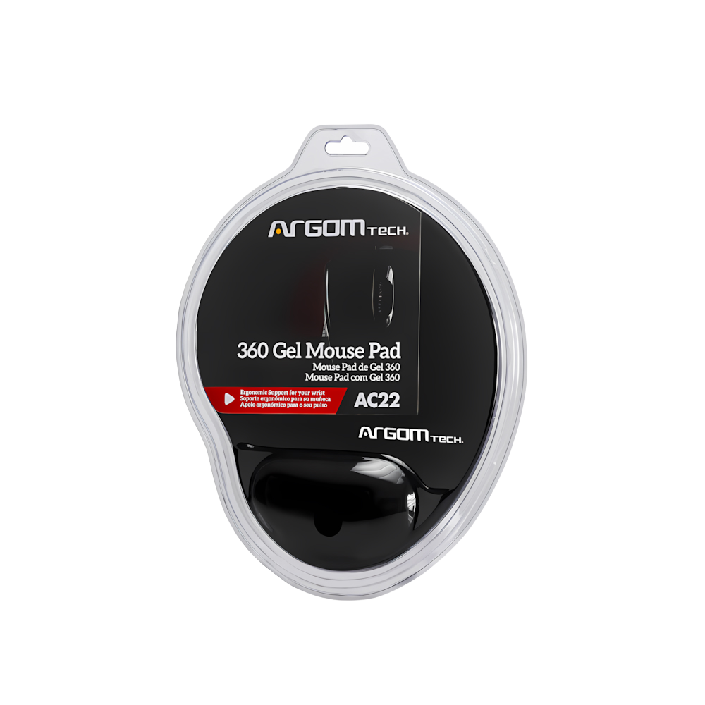 PAD MOUSE CON GEL 360 8.5 x 10 PULGADAS