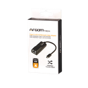 CABLE ADAPTADOR TIPO C A GB RJ45 15 CM