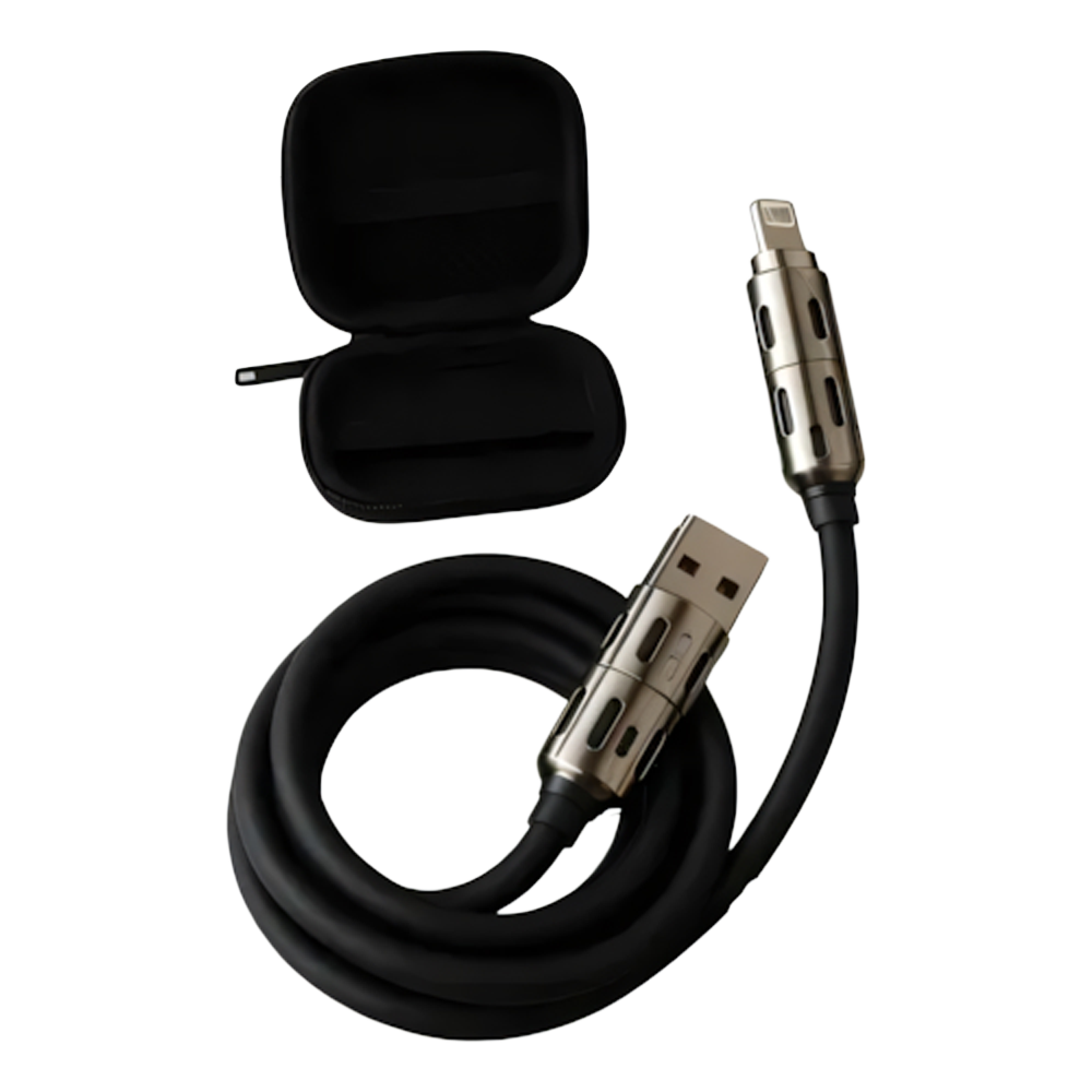 Cable 4 en 1 Con Estuche