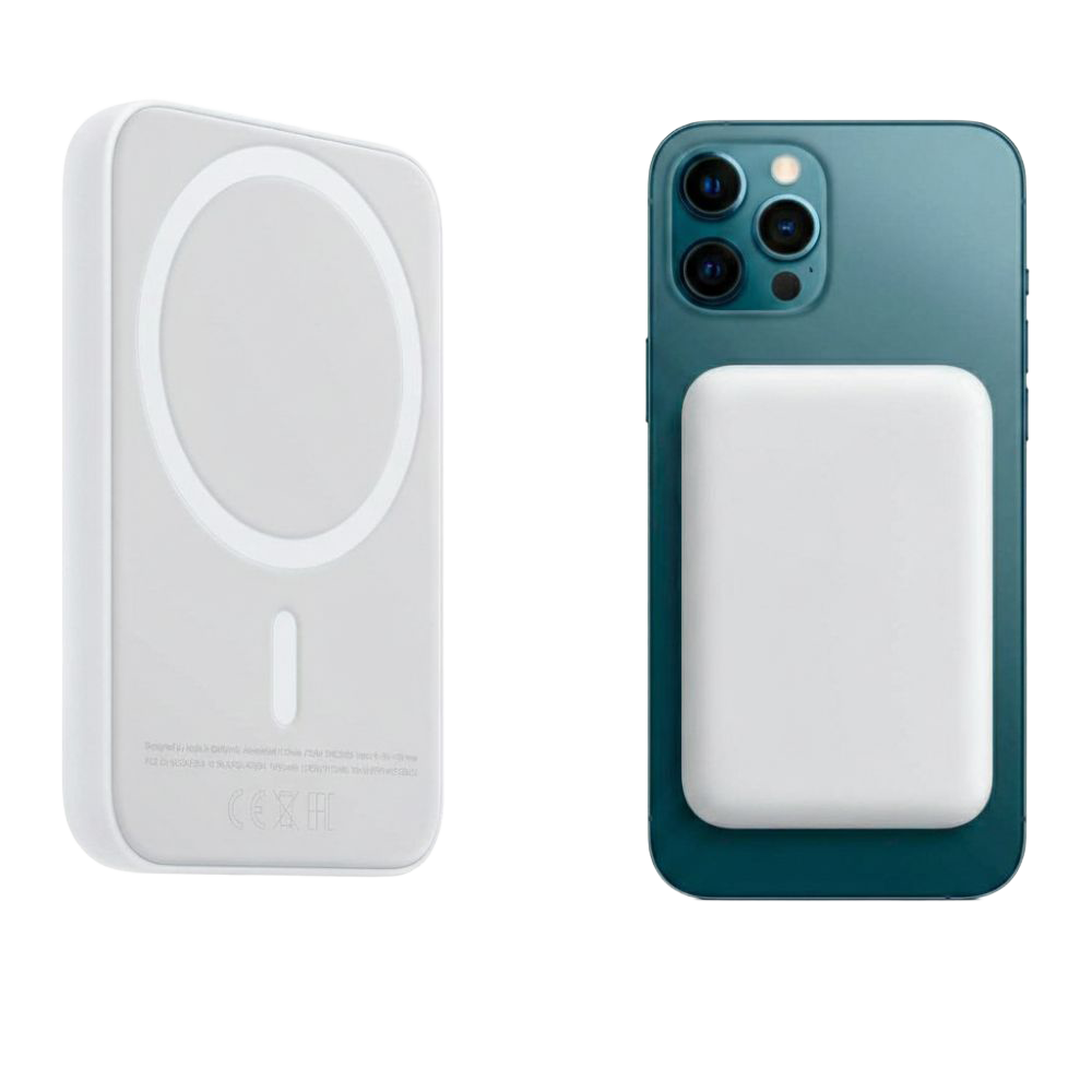 Power Bank 5000mah Magnético para Apple