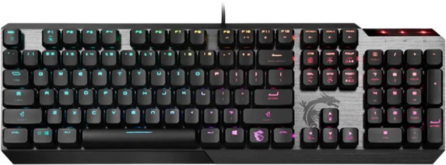 Teclado Gamer Vigor Low Profile Mecanico Iluminacion RGB US GK50