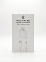 Cargador Para Apple De 20w + Cable USB-C a Lightning