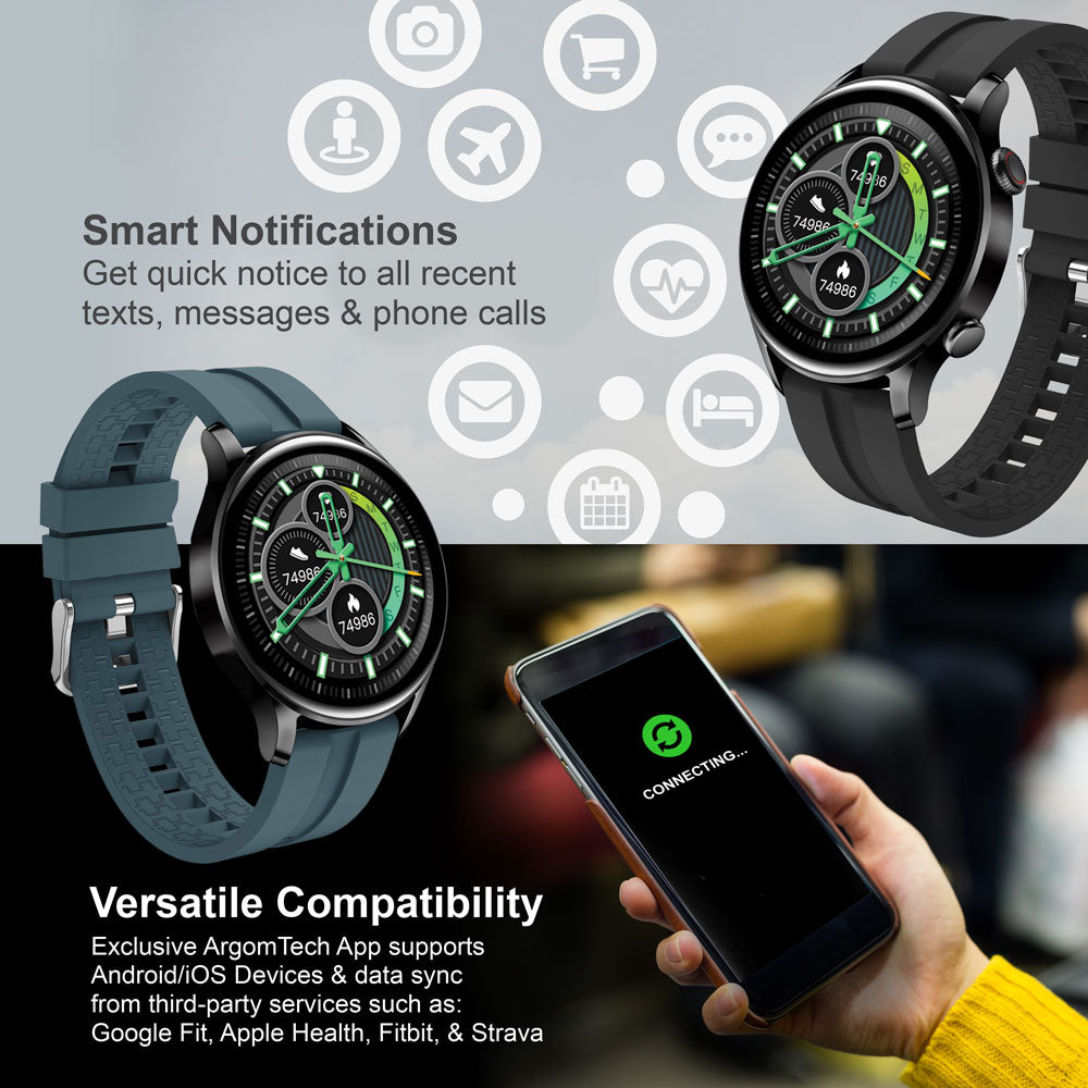 SMART WATCH ARGOM SKEIWATCH C60 NEGRO