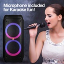 PARLANTE RAVE 80 CON LUZ LED TWS