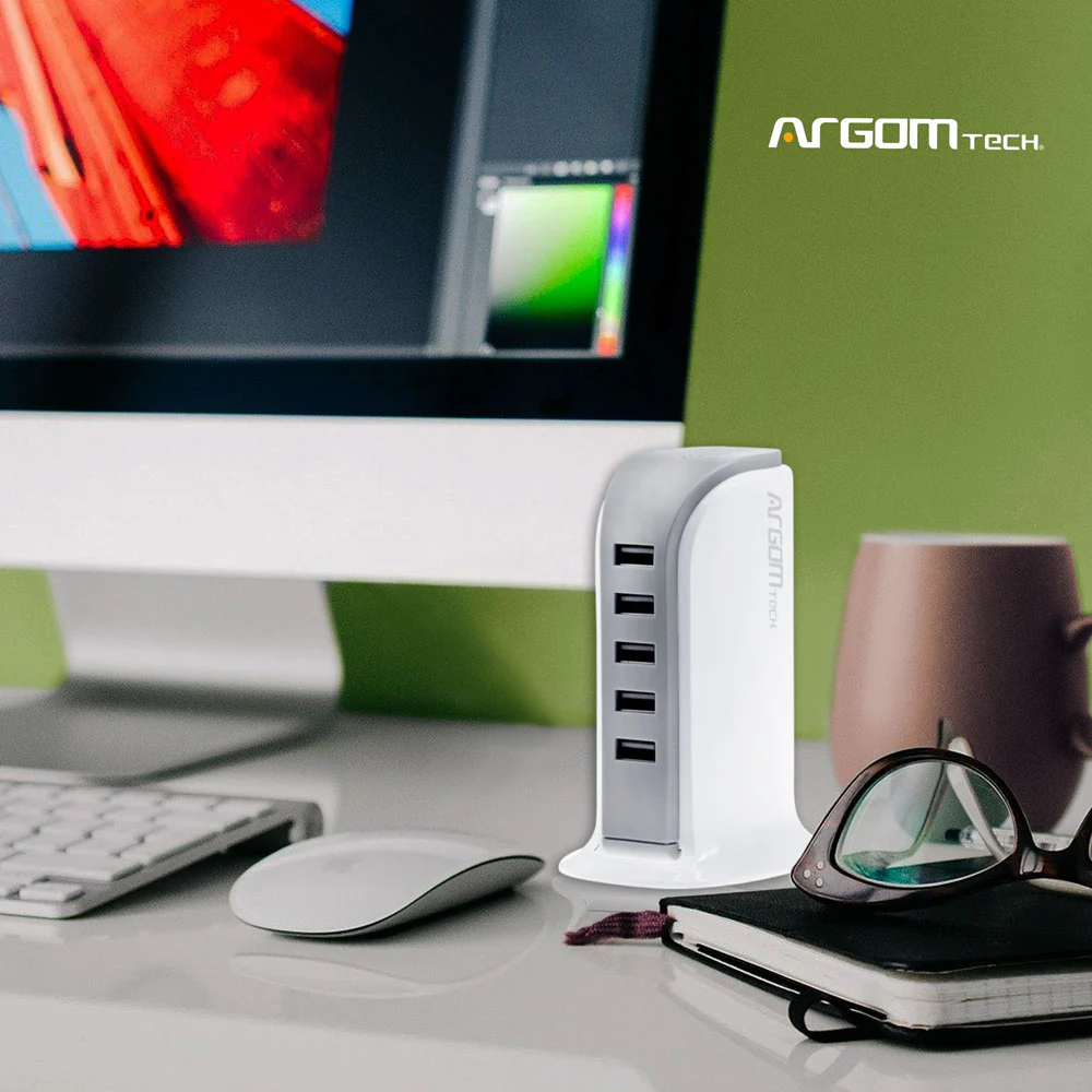 ESTACIÓN DE CARGA 5 PUERTOS USB 6A