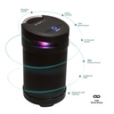 PARLANTE AMBIENCE 360 CON LUZ LED NEGRO