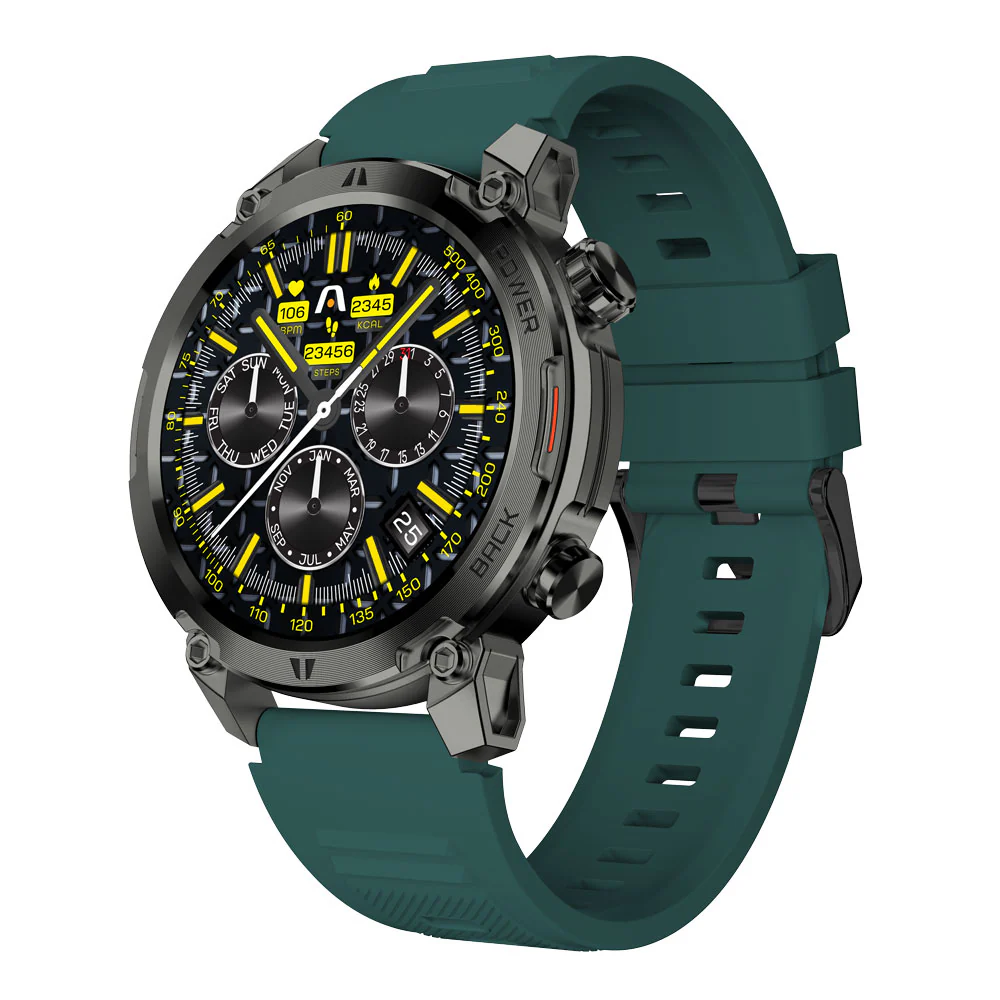 SMARTWATCH SKEIWATCH C70 - BLACK ALUMINUM CASE