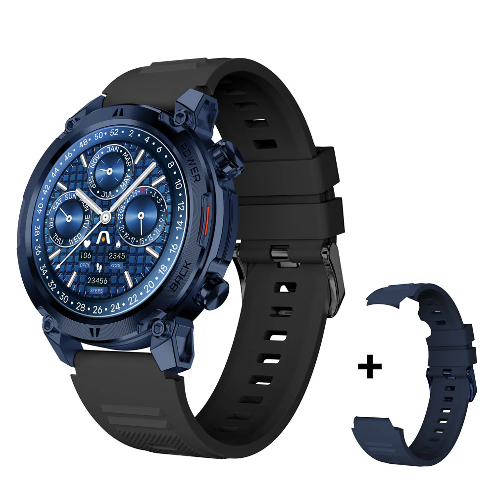 SMARTWATCH SKEIWATCH C70 - BLACK ALUMINUM CASE