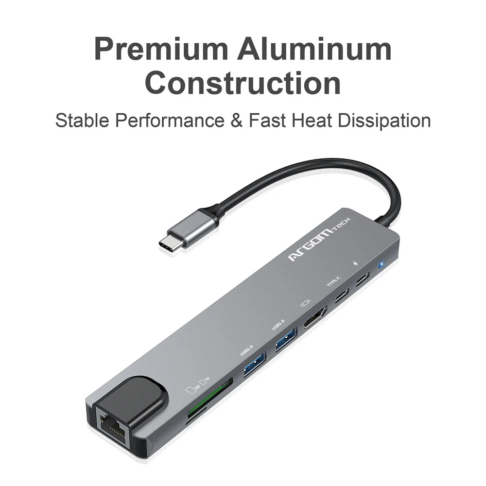 ADAPTADOR 8 EN 1 TIPO C HUB ONEAXESS