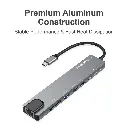 ADAPTADOR 8 EN 1 TIPO C HUB ONEAXESS