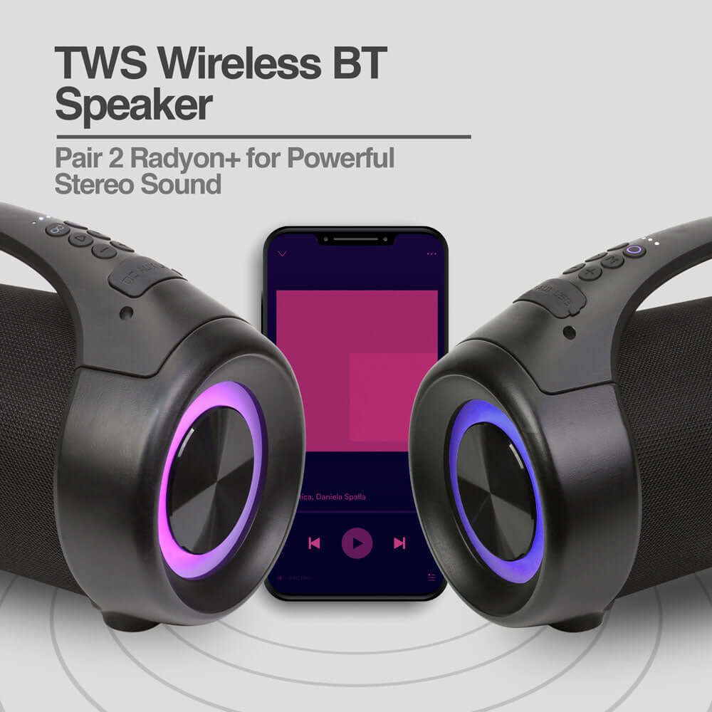 PARLANTE RADYON BEATS BT LED 3600 MAH