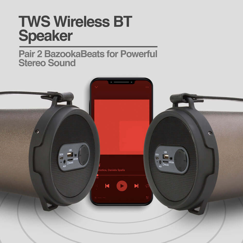 PARLANTE BAZOOKA BEATS BT 1500 MAH