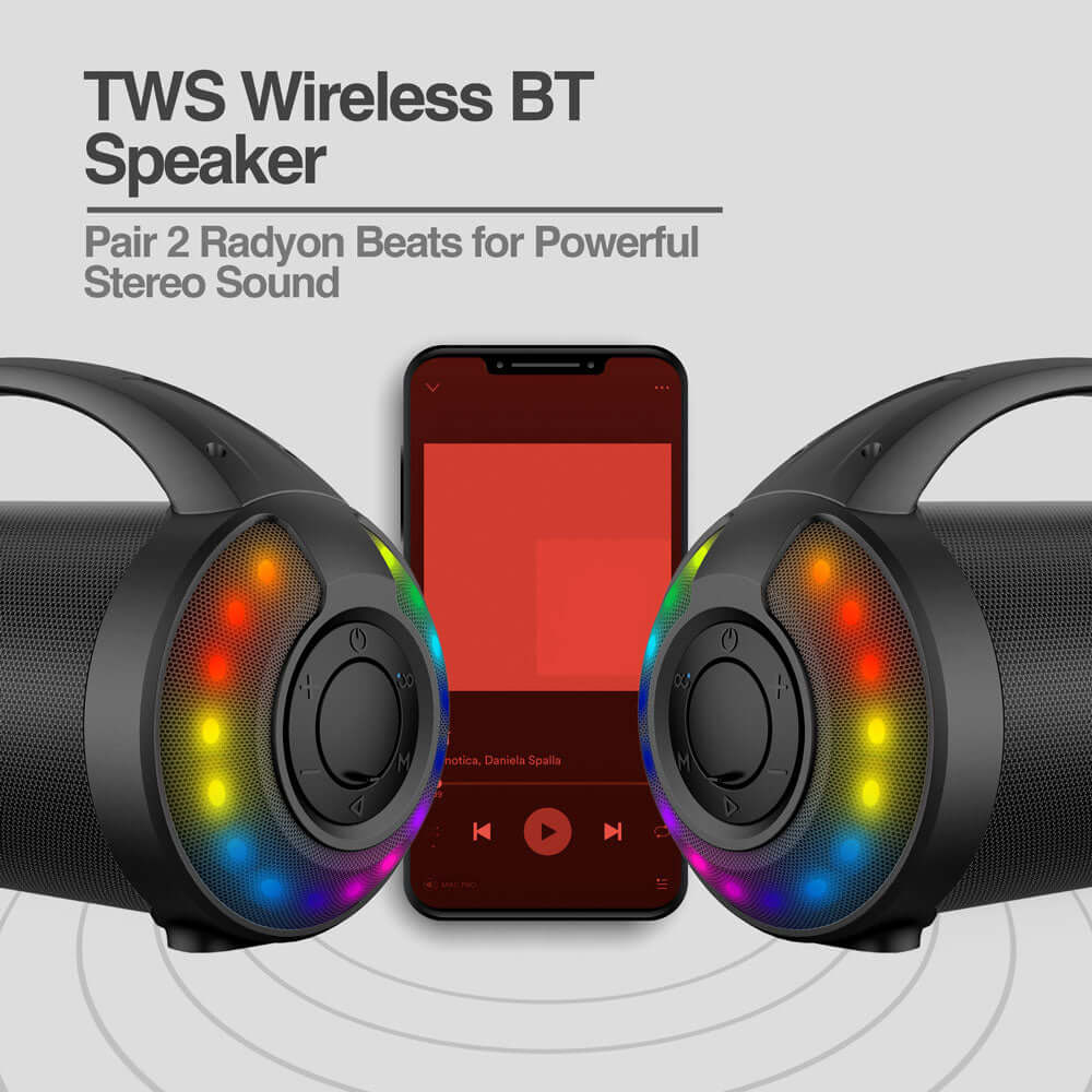 PARLANTE RADYON BEATS BT NEGRO