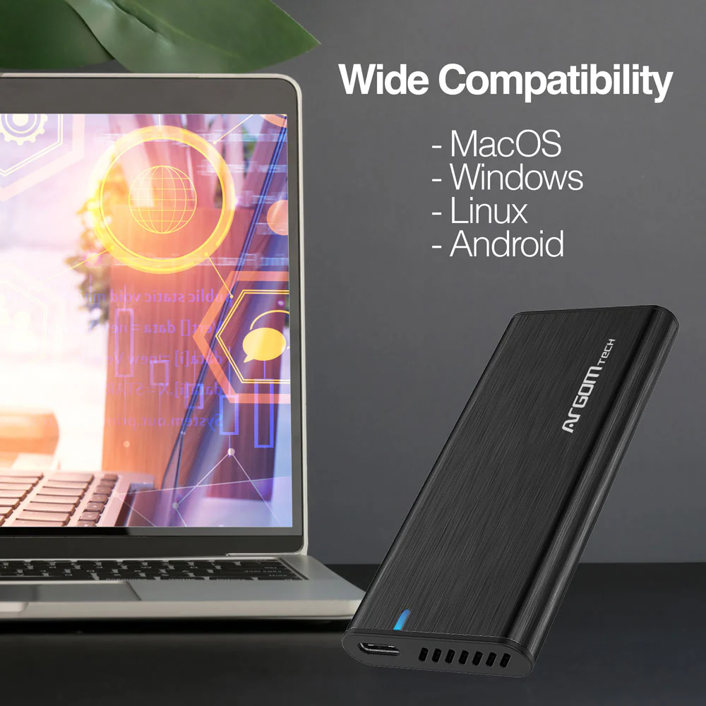 CAJA SSD M.2 NVME PCI-E TIPO C