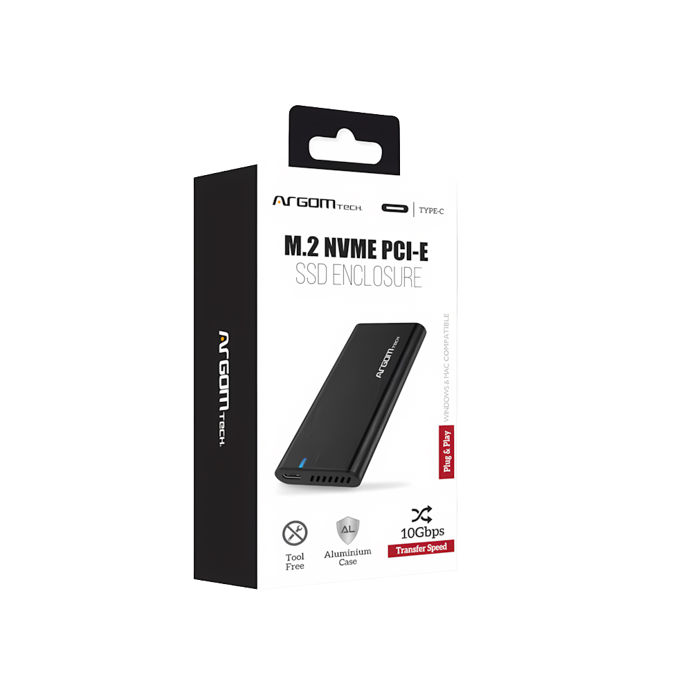 CAJA SSD M.2 NVME PCI-E TIPO C