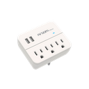 ESTACIÓN DE CARGA 3 TOMAS - 2 PUERTOS USB