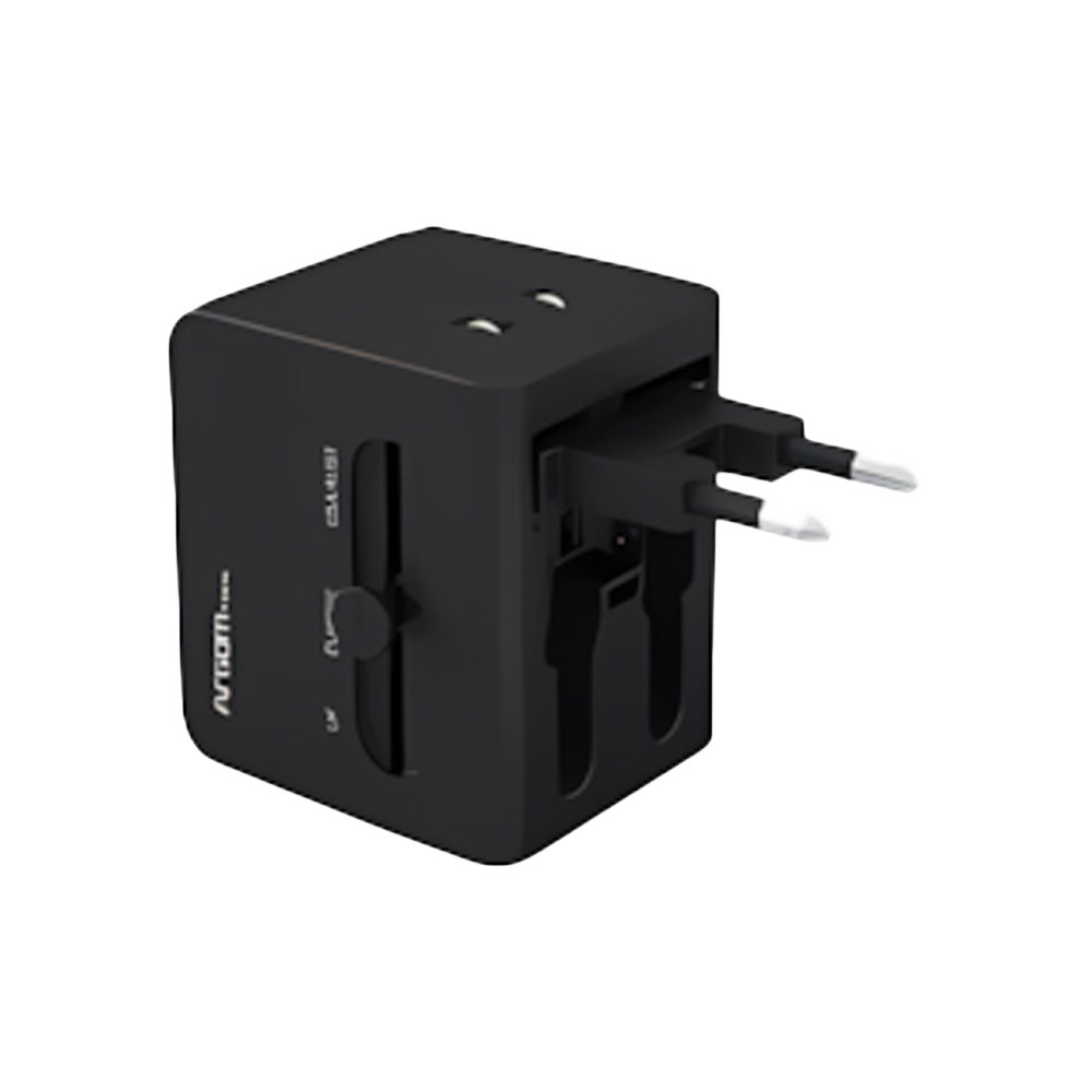 ADAPTADOR DE VIAJE UNIVERSAL CON CARGA RÁPIDA