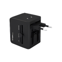 ADAPTADOR DE VIAJE UNIVERSAL CON CARGA RÁPIDA