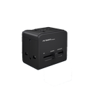 ADAPTADOR DE VIAJE UNIVERSAL CON CARGA RÁPIDA
