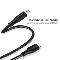 CABLE DURA FLEX 65W TIPO-C A TIPO-C 1.8M