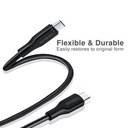 CABLE DURA FLEX 65W TIPO-C A TIPO-C 1.8M