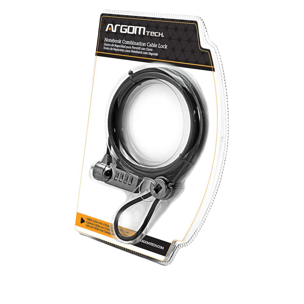 CANDADO PARA LAPTOP CON CODIGO 1.8M 