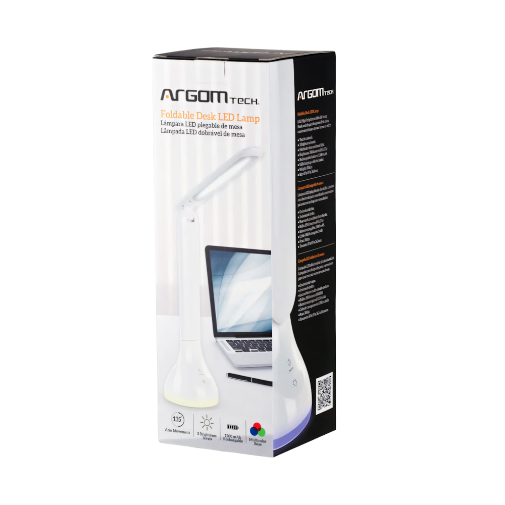 LAMPARA LED DE ESCRITORIO PLEGABLE