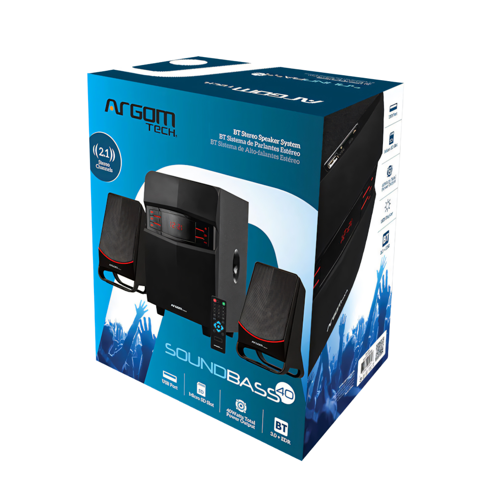 SISTEMA DE ALTAVOCES INALAMBRICO SOUNDBASS 40