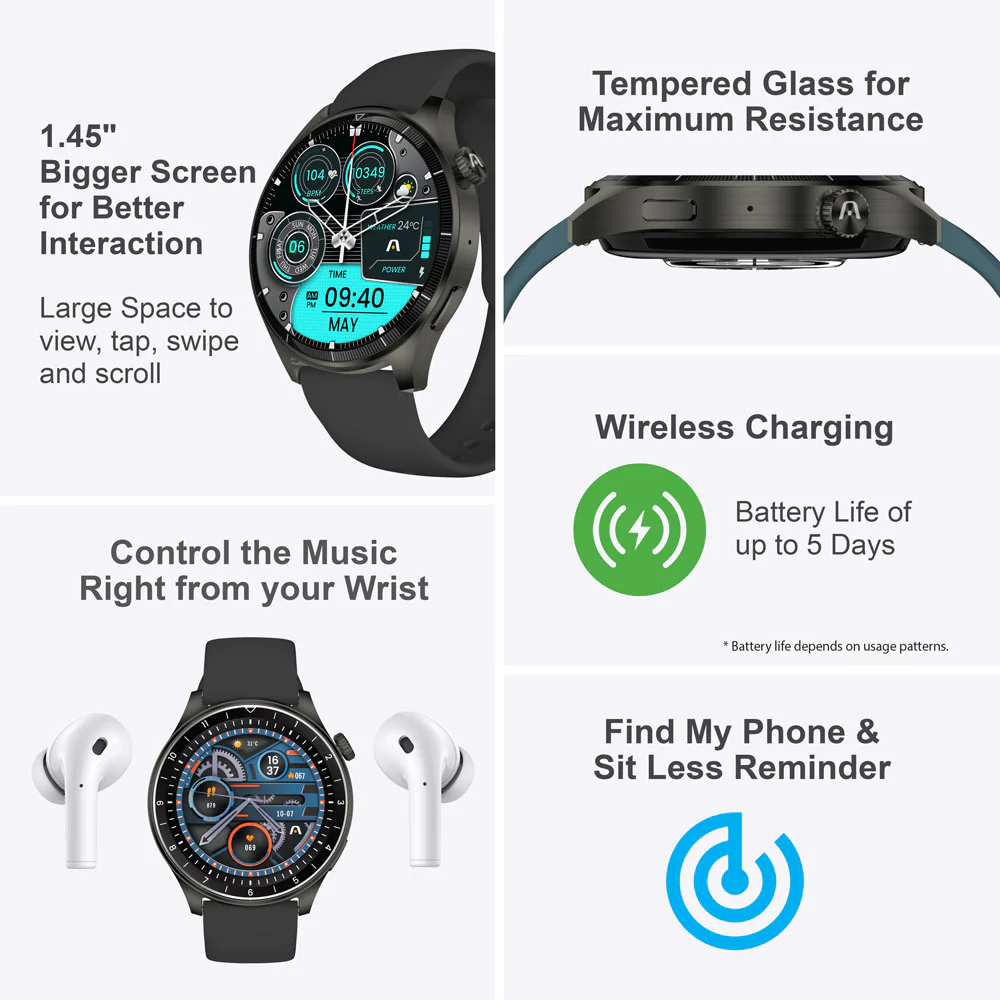 SMARTWATCH SKEIWATCH C61 NEGRO