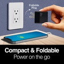 CARGADOR DUAL TIPO C - USB VOLTA P4 PLEGABLE 38W