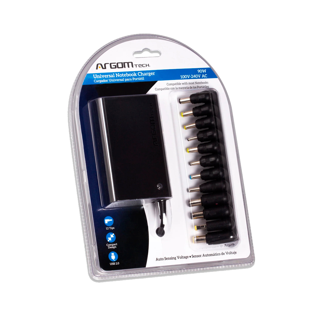 CARGADOR UNIVERSAL PARA PORTATIL 90 W