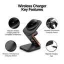 CARGADOR PLEGABLE 3 EN 1 MAGNETIC S4 