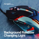 MOUSE GAMER COMBAT MS40 USB 6 BOTONES