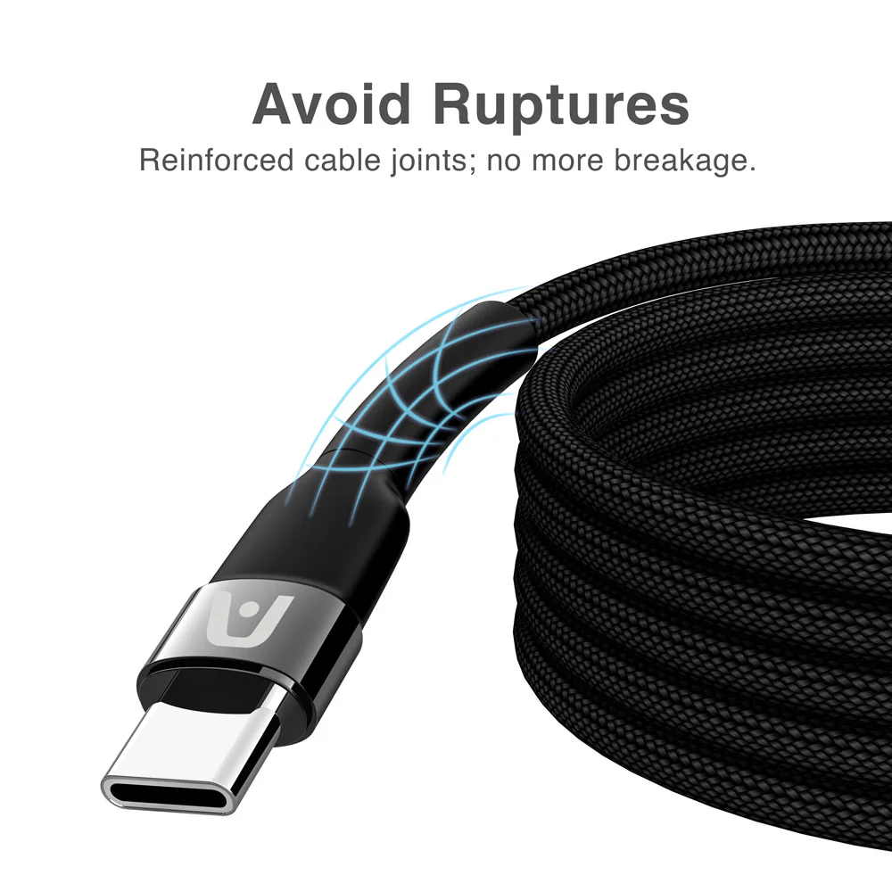 CABLE DURA SPEED 65 W TIPO-C A TIPO-C 1.8 M