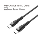 CABLE DURA SPEED 65 W TIPO-C A TIPO-C 1.8 M