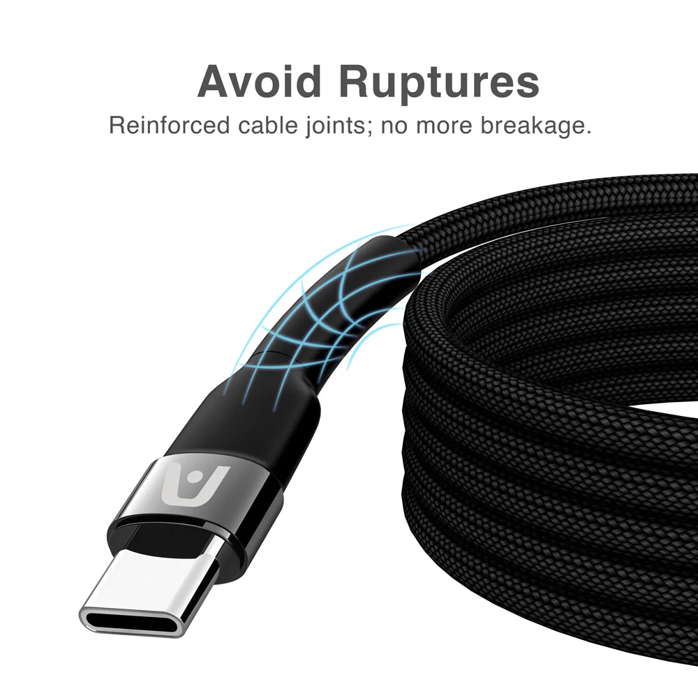 CABLE DURA SPEED 65 W TIPO-C A TIPO-C 3 M