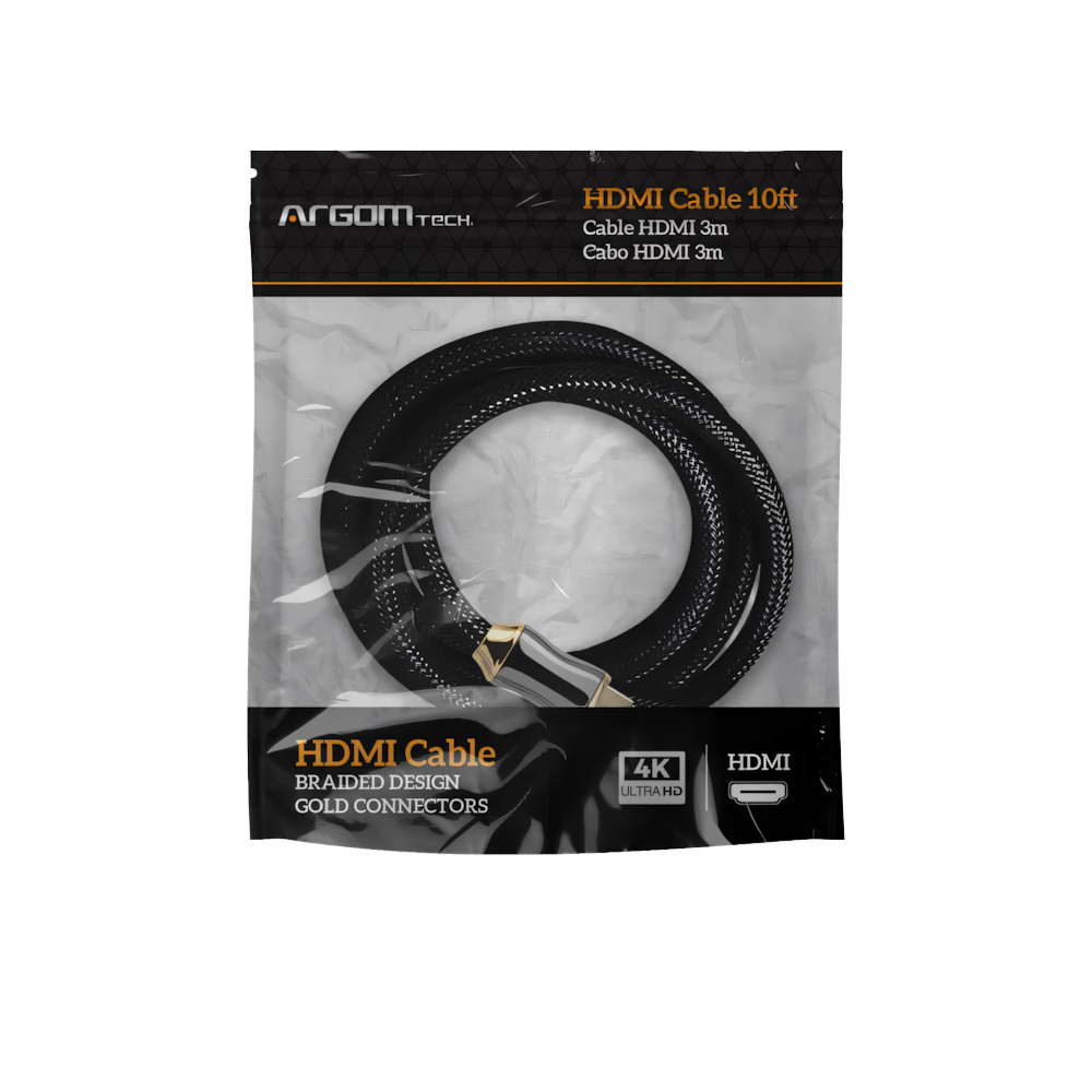 CABLE HDMI A HDMI TRENZADO M/M 3 M