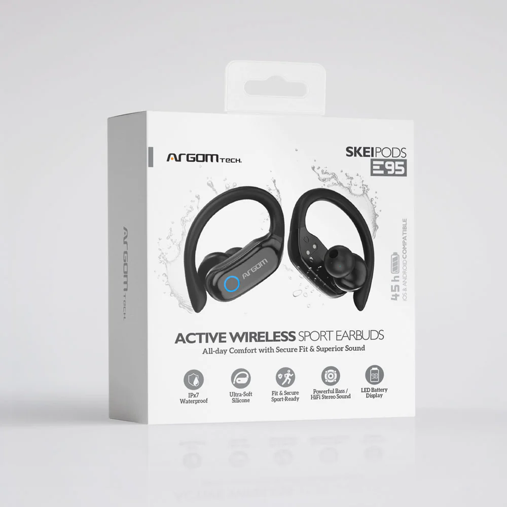 AUDIFONOS SKEIPODS E95 NEGRO