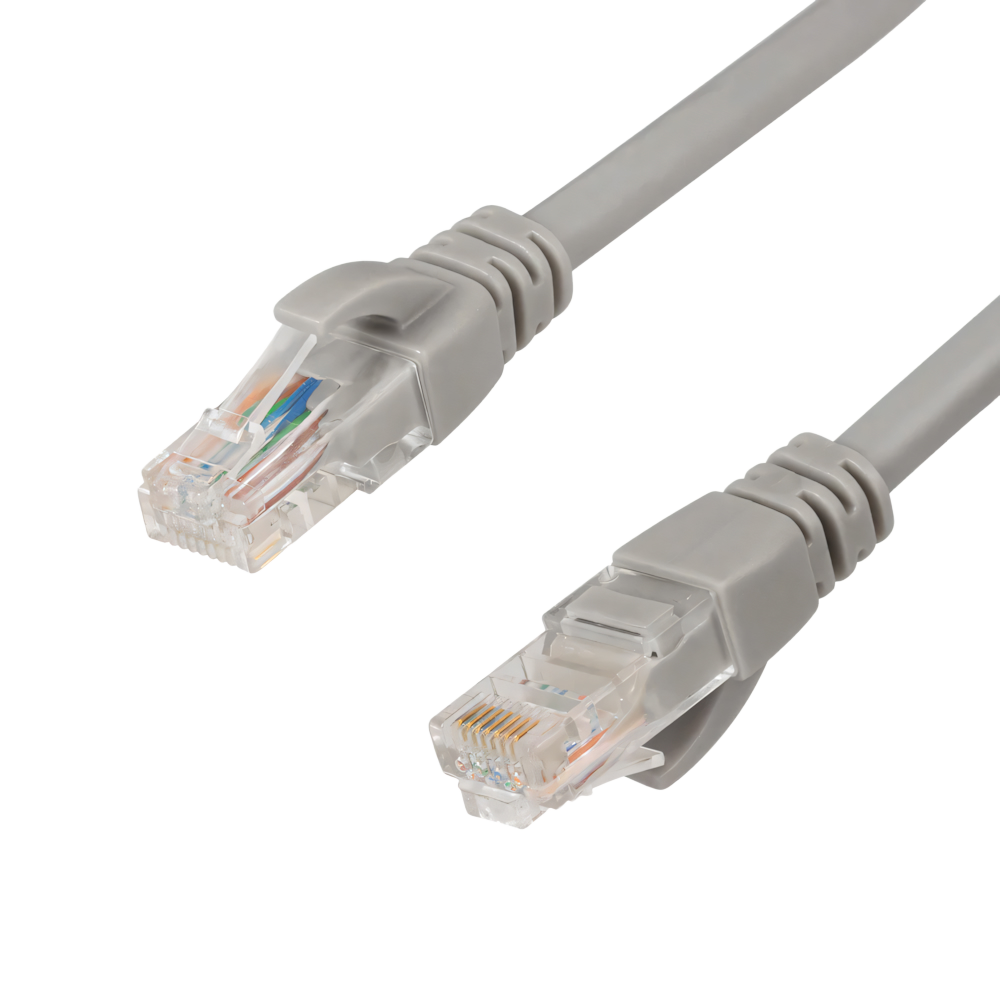 Cable De Red Cat6 Gris 15M