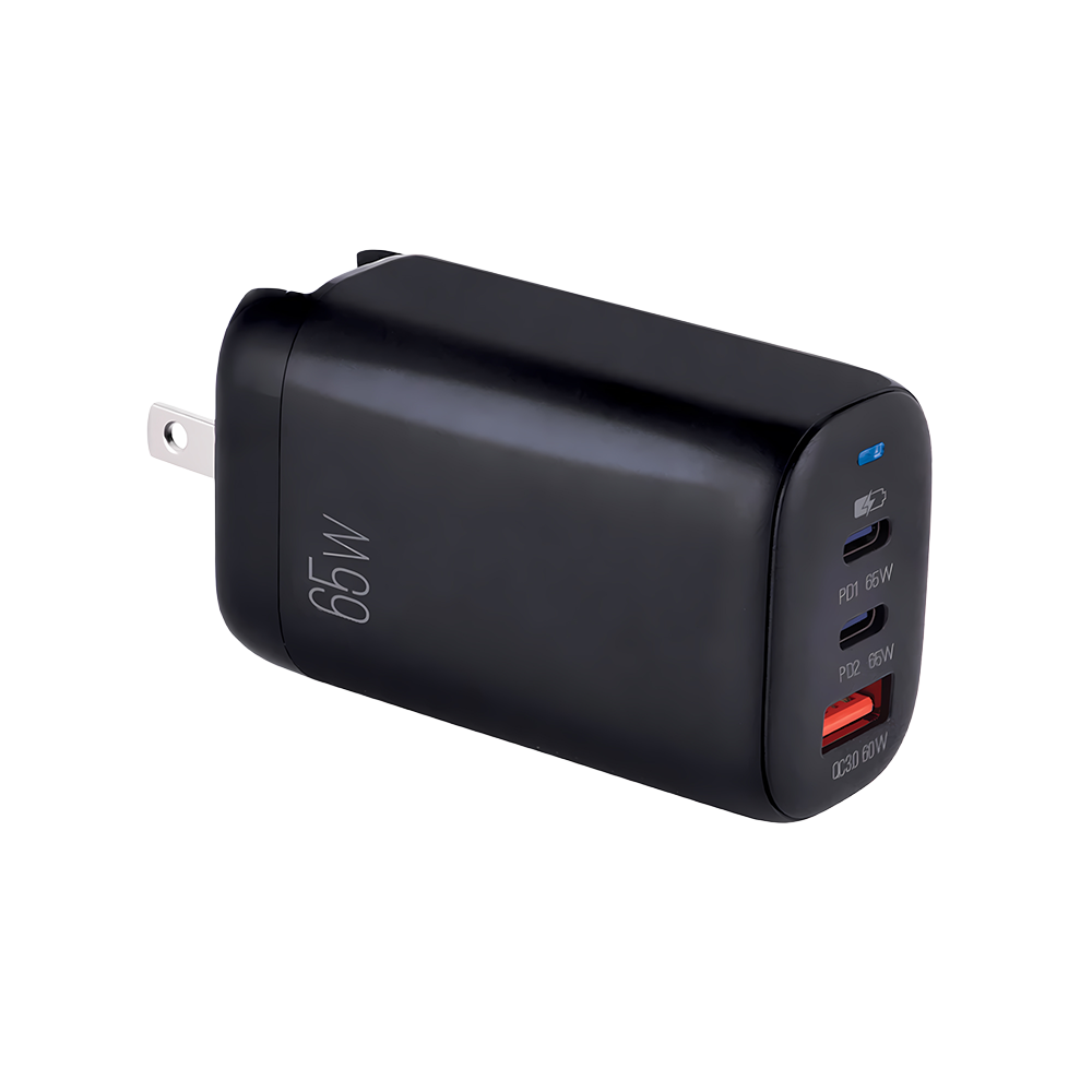 Cargador Volta P8 Carga Rápida 65W - 3 Puertos 