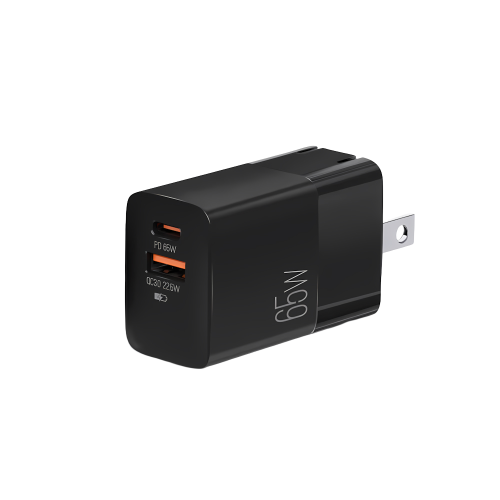 Cargador Dual Tipo C - Usb Volta P7 Carga Rapida 65W 