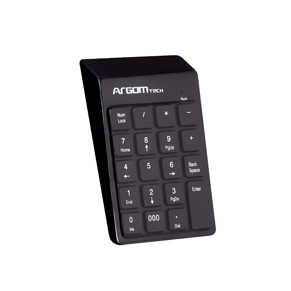 PAD NUMERICO RETRACTIL USB 19 TECLAS