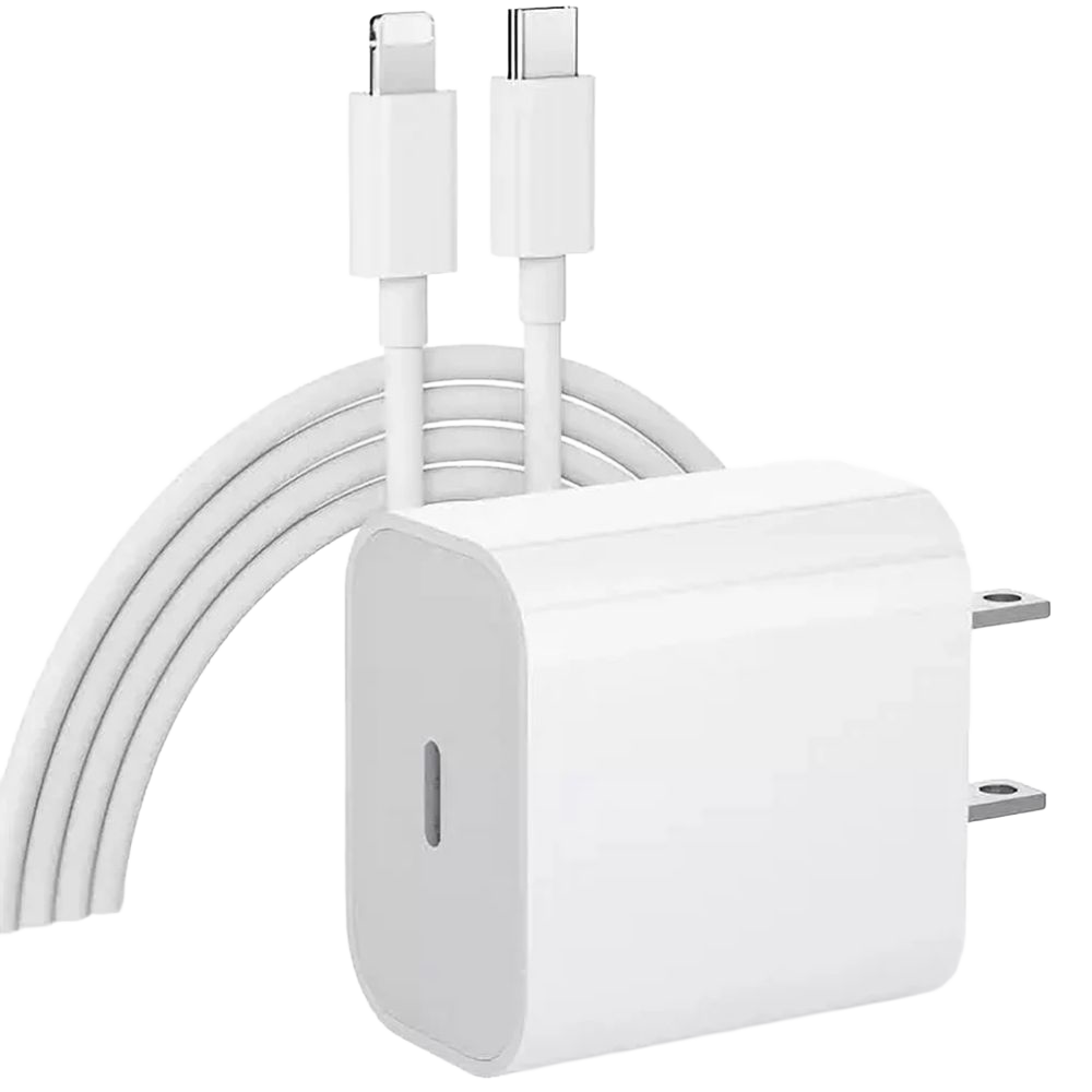 Cargador Para Apple De 20w + Cable USB-C 