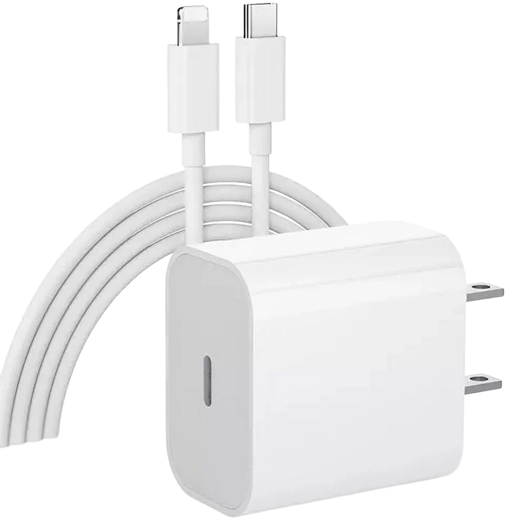 Cargador Para Apple De 20w + Cable USB-C 