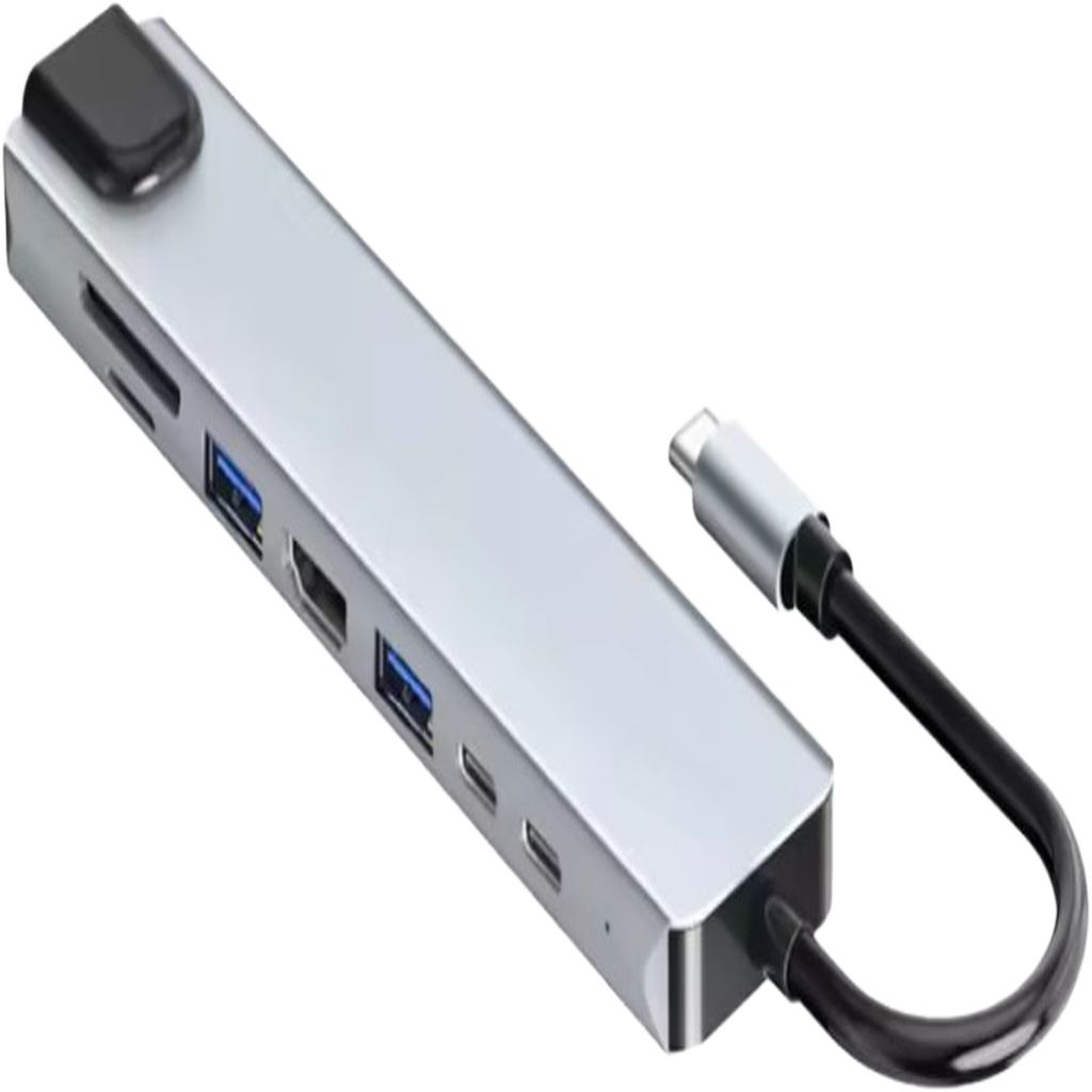 Adaptador Tipo C - 8 en 1 HDTV 4K 